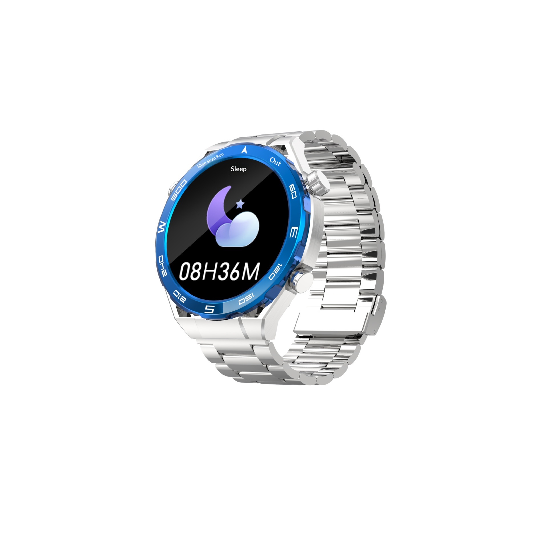 New Bluetooth Smartwatch⌚TB71 Heart Rate Pressure Blood Oxygen Sports Waterproof Smartwatch With Alipay_voghion.com