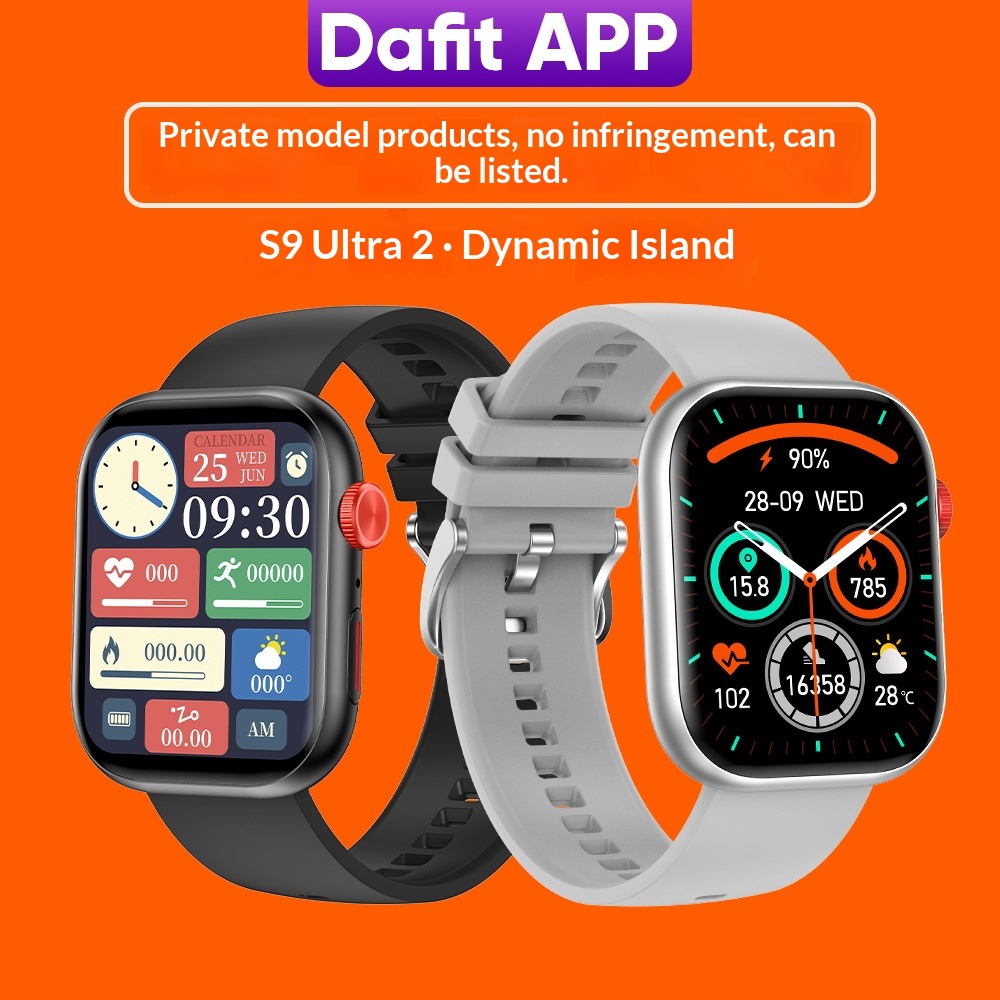 Cross-Border Huaqiangbei S9Ultra2 Island Herzfrequenz-Blutsauerstoff-Bluetooth-Anruf-Armband LC88 Sport-Smartwatch_voghion.com