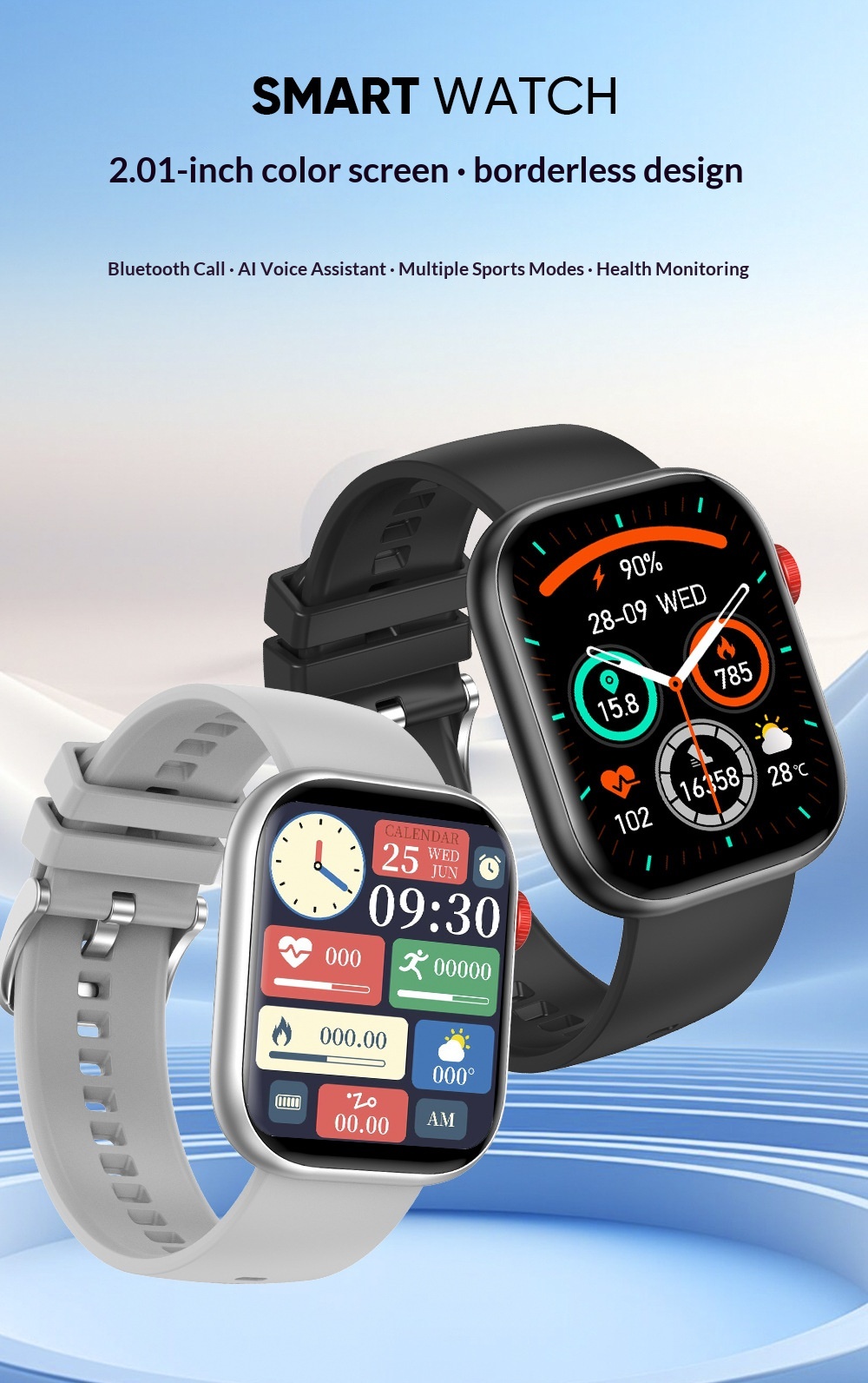 Smart Watch S9 Ultra 2 With Heart Rate And Bluetooth Call Feature_voghion.com