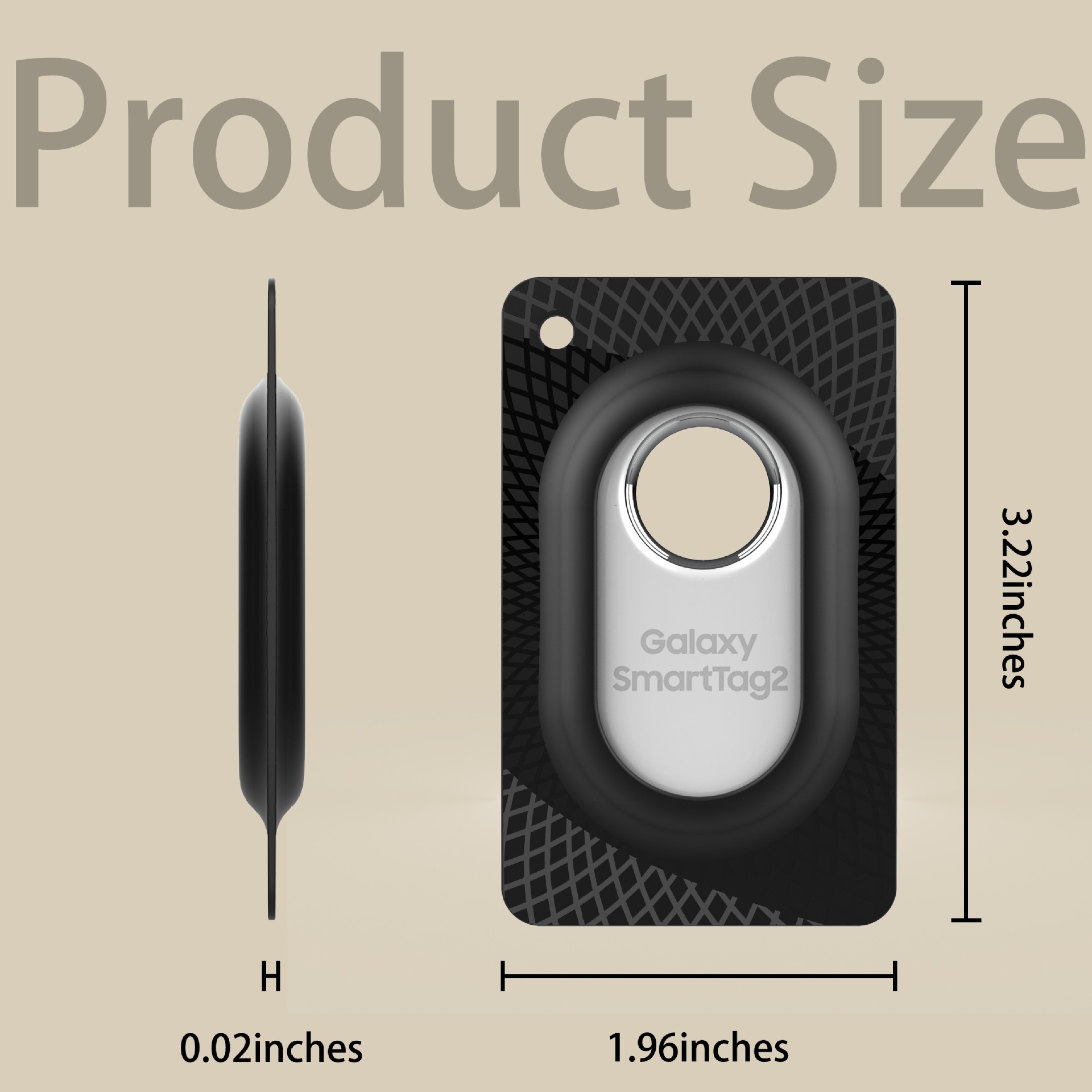 Passend für Galaxy SmartTag2 Schutzhülle Samsung Anti-Verlust-Locator Brieftaschen-Kartenhülle_voghion.com