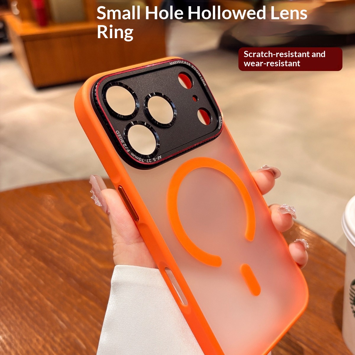 Suitable For IPhone Pro Max, New Matte 17 Simple Full-cover Anti-drop Magnetic Protective Case_voghion.com