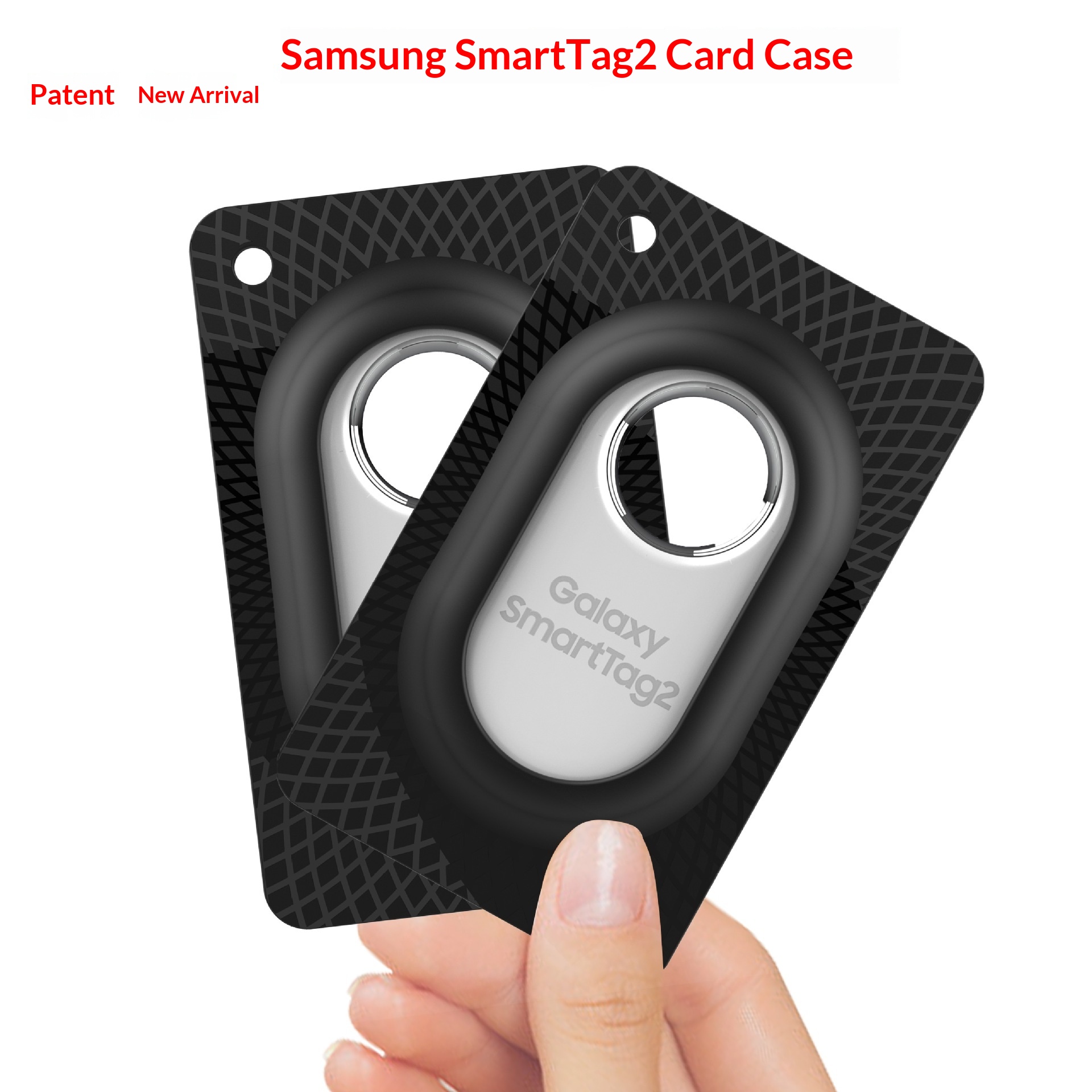 Passend für Galaxy SmartTag2 Schutzhülle Samsung Anti-Verlust-Locator Brieftaschen-Kartenhülle_voghion.com