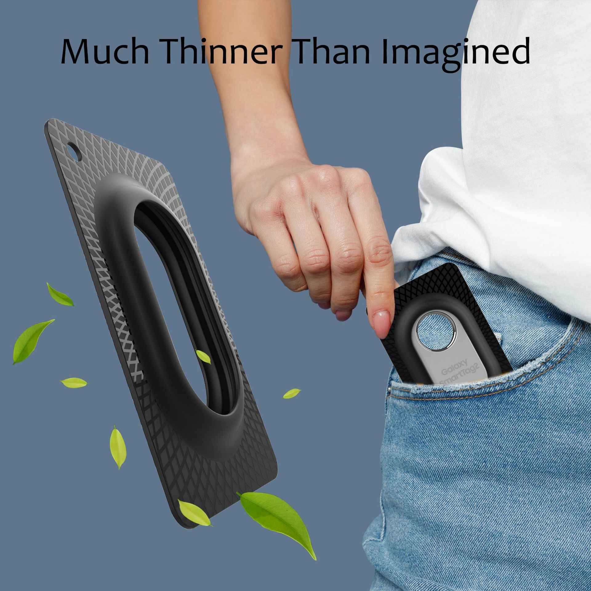 Passend für Galaxy SmartTag2 Schutzhülle Samsung Anti-Verlust-Locator Brieftaschen-Kartenhülle_voghion.com