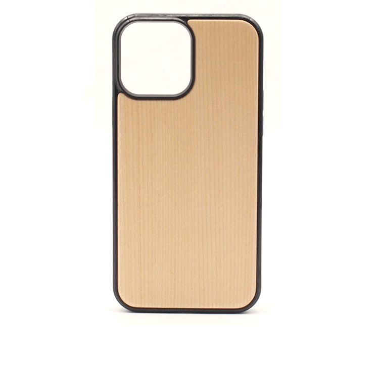 Funda de madera maciza para iphone 13 pro max protección completa_voghion.com