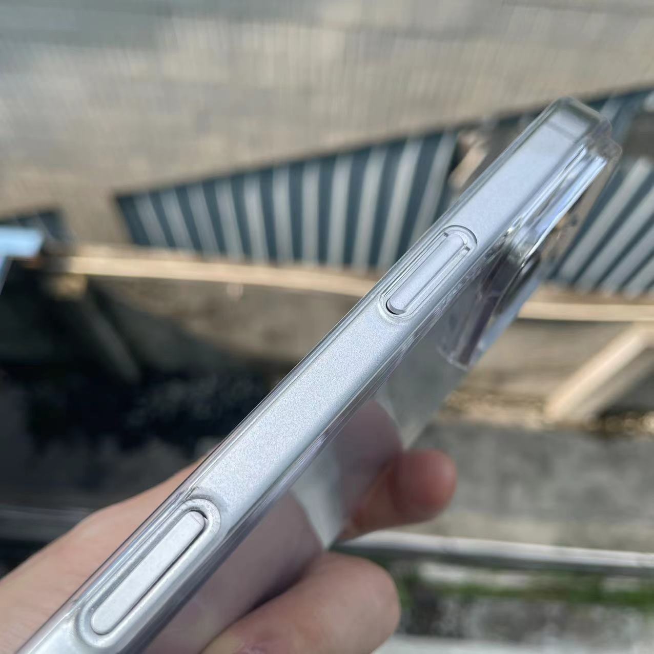 Suitable For IPhone15promax Magnetic Phone Case 15plus Transparent PC Hard Protective Cover_voghion.com