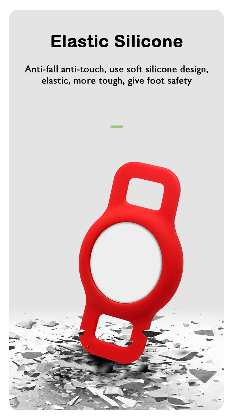 Pet Cat Dog Strap Compatible With AirTags Anti-Lost Locator Tracker Protective Case_voghion.com