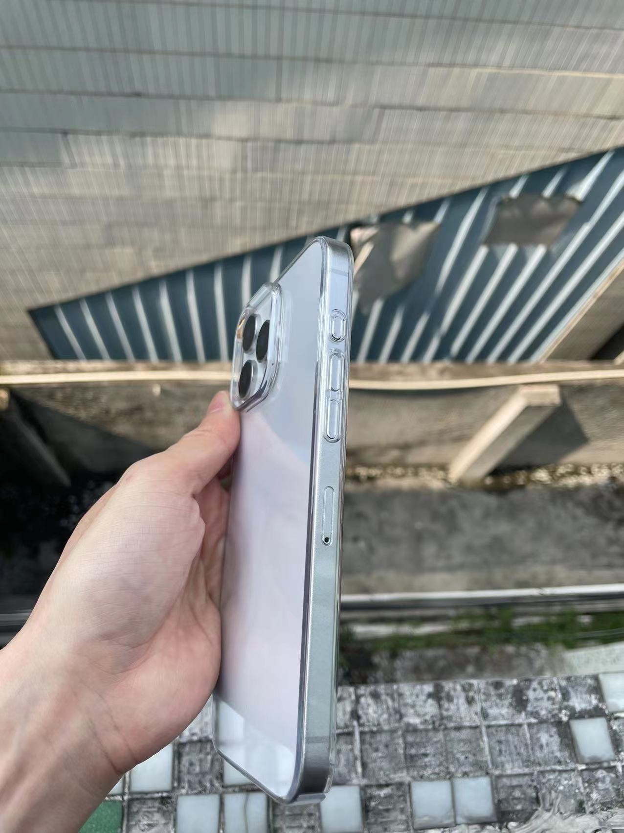 Suitable For IPhone15promax Magnetic Phone Case 15plus Transparent PC Hard Protective Cover_voghion.com