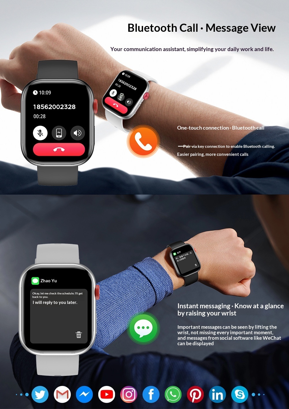 Smart Watch S9 Ultra 2 With Heart Rate And Bluetooth Call Feature_voghion.com