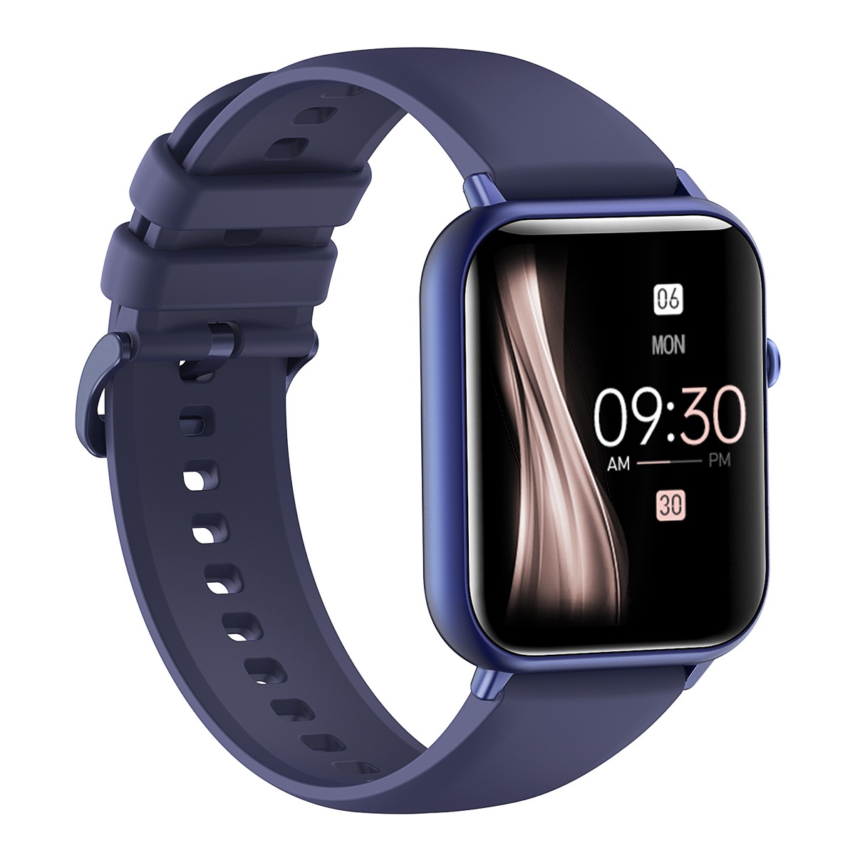 Smartwatch Eckig Fitness Tracker Mit Herzfrequenzmessung Ip68_voghion.com
