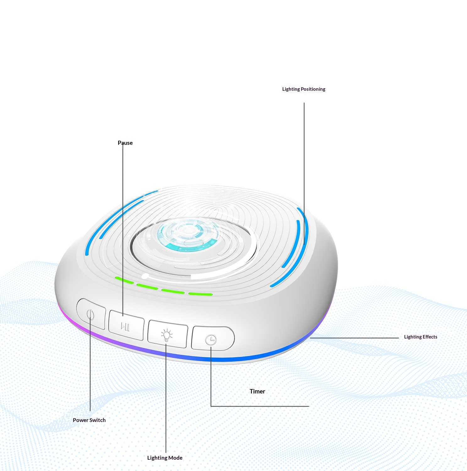 Lampe LED anti-veille avec mouvement automatique pour empêcher le verrouillage de l'écran de l'ordinateur, accessoire de jeu, déplace-souris_voghion.com