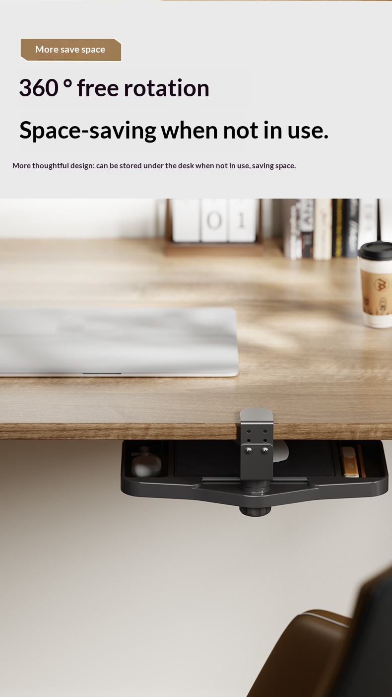 Storage Arm Support Rack Computer Desk Hand Board Wrist Guard Mouse Pad Creative Rotatable Elbow Rest_voghion.com