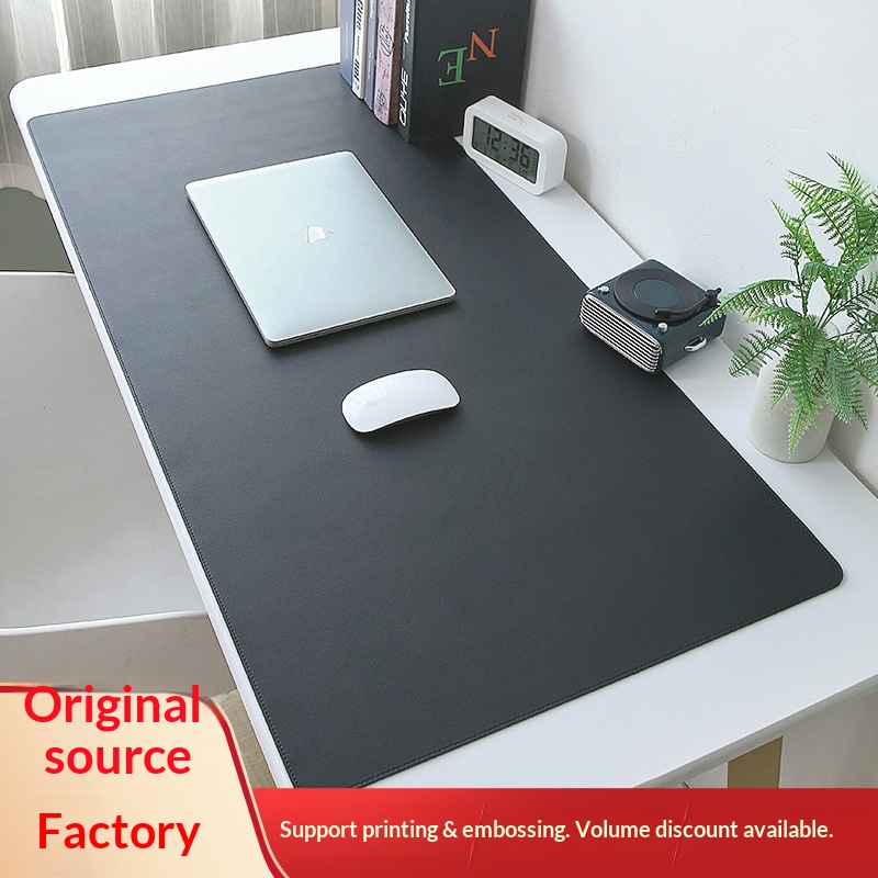 Ekstra Büyük Boy Deri Fare Masası Bilgisayar Klavye Masaüstü Matı Ofis Yazı Pedi Desen Baskılı Logo Toptan Satış_voghion.com