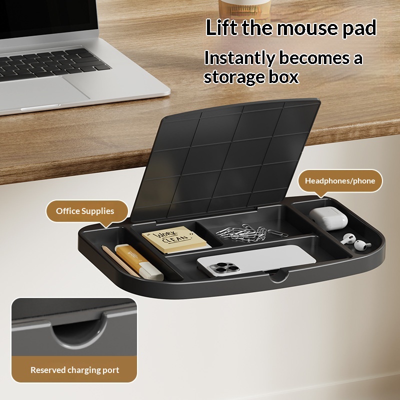 Storage Arm Support Rack Computer Desk Hand Board Wrist Guard Mouse Pad Creative Rotatable Elbow Rest_voghion.com