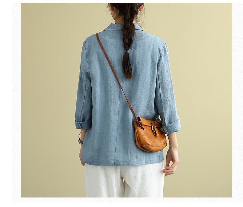 Women's Lightweight Linen Blazer For Elegant Summer Occasions_voghion.com