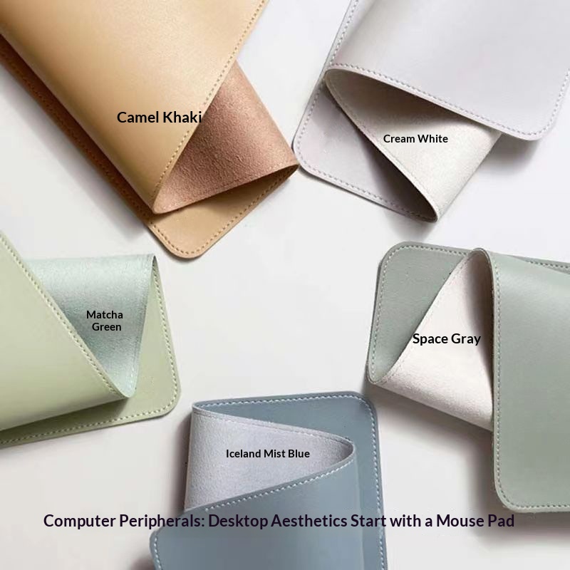 Ekstra Büyük Boy Deri Fare Altlığı, Bilgisayar Isı Yalıtımı, Yemek Masası, Çalışma Masası, Yazı Masası, Kitap Masaüstü Matı_voghion.com
