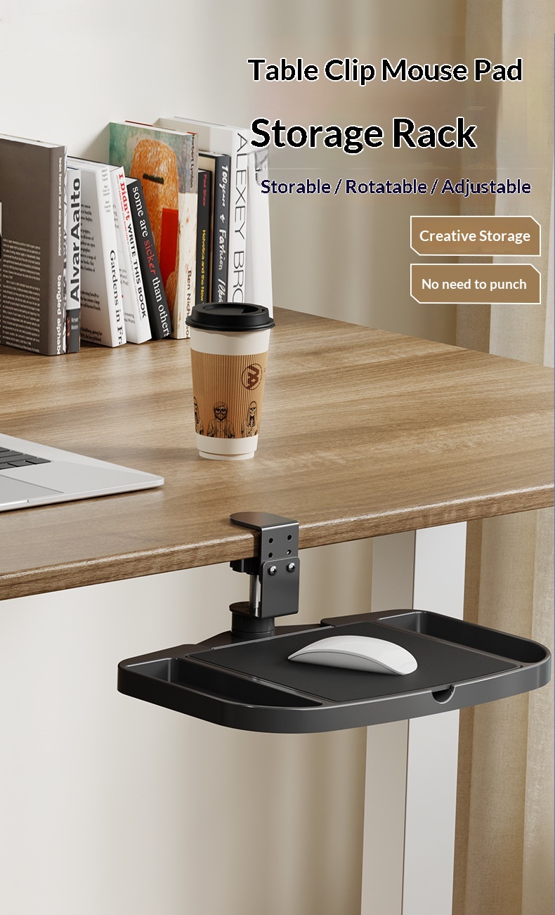 Storage Arm Support Rack Computer Desk Hand Board Wrist Guard Mouse Pad Creative Rotatable Elbow Rest_voghion.com