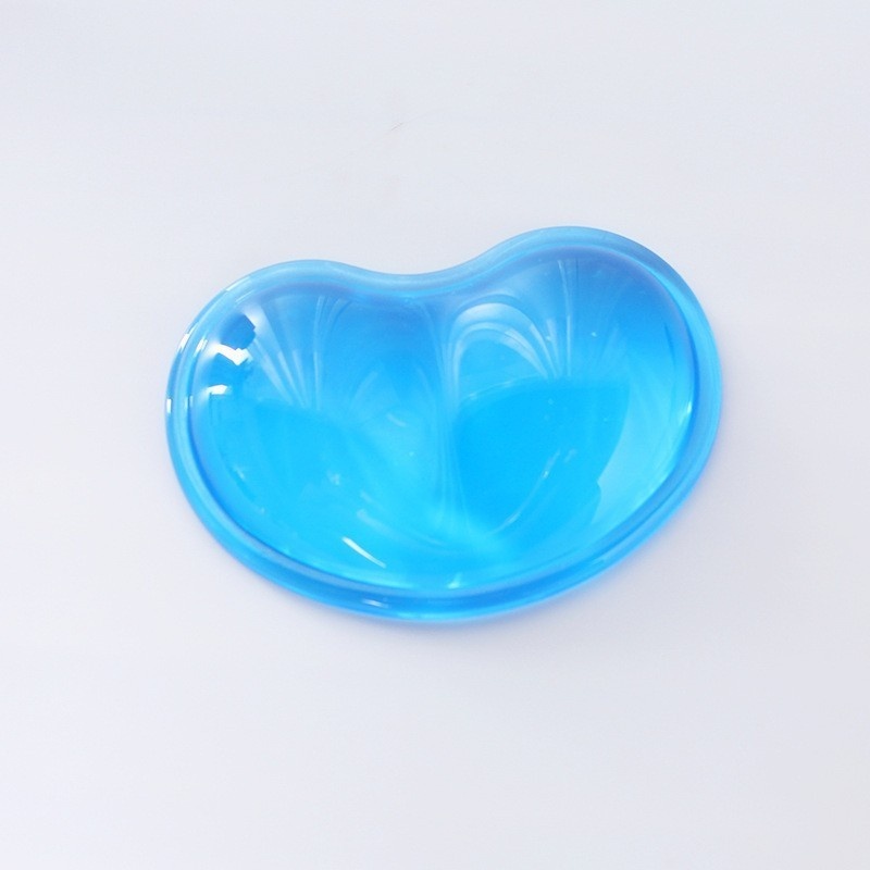 Crystal Silicone Mouse Pad Support For Women Computer Keyboard Wrist Rest Cooling Sweatproof Dirt-resistant Soft Gel_voghion.com