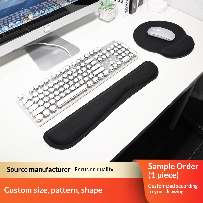 Source Factory Rest Keyboard Support Memory Foam Mouse Comfortable Wrist Pad_voghion.com