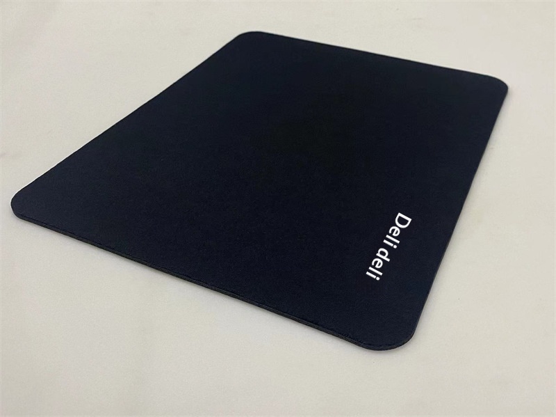 Tappetino per computer Deli Mouse per gaming competitivo, ufficio, liscio, resistente, antiscivolo e spesso, 250*200*3mm, nero_voghion.com