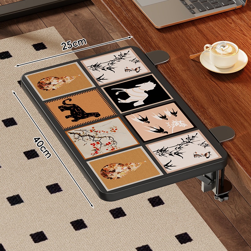 Hand-, Tastatur- und Maus-Ellbogenhalterung für den Schreibtisch, faltbare Handgelenkauflage, Armstütze_voghion.com