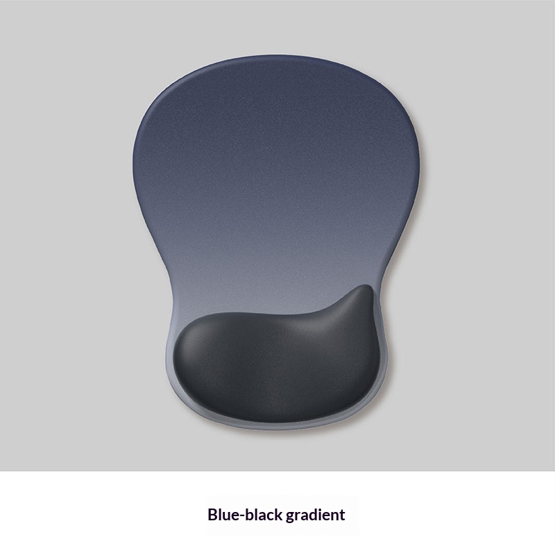 Rest Silicone Wrist Support Gradient Simple Thickened Non-Slip Ergonomic Computer Mouse Pad_voghion.com