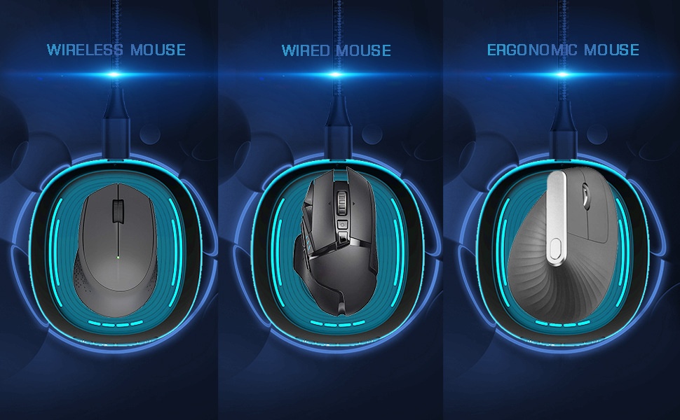 Lampe LED anti-veille avec mouvement automatique pour empêcher le verrouillage de l'écran de l'ordinateur, accessoire de jeu, déplace-souris_voghion.com