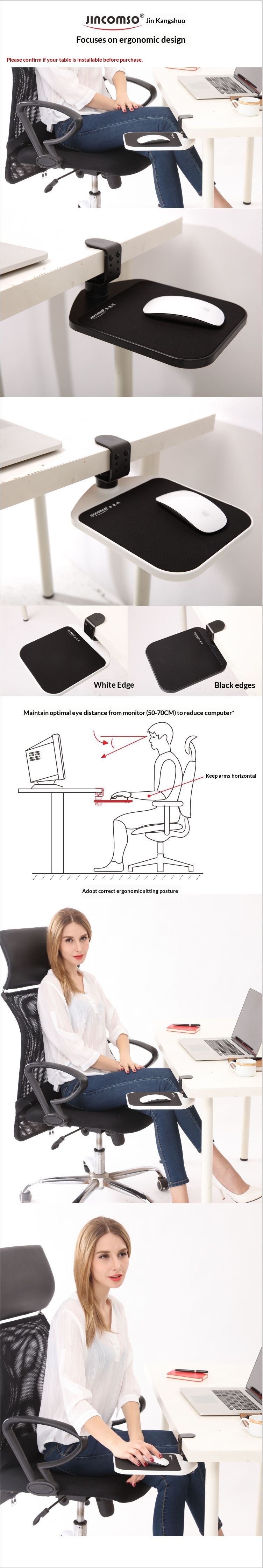 Supporto creativo per poggiapolsi e mouse da scrivania_voghion.com