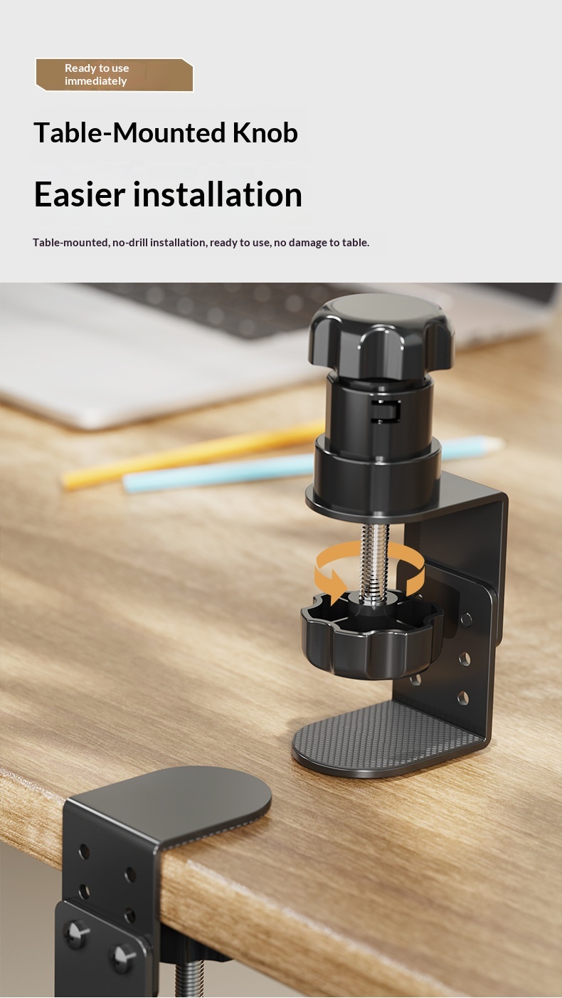 Storage Arm Support Rack Computer Desk Hand Board Wrist Guard Mouse Pad Creative Rotatable Elbow Rest_voghion.com