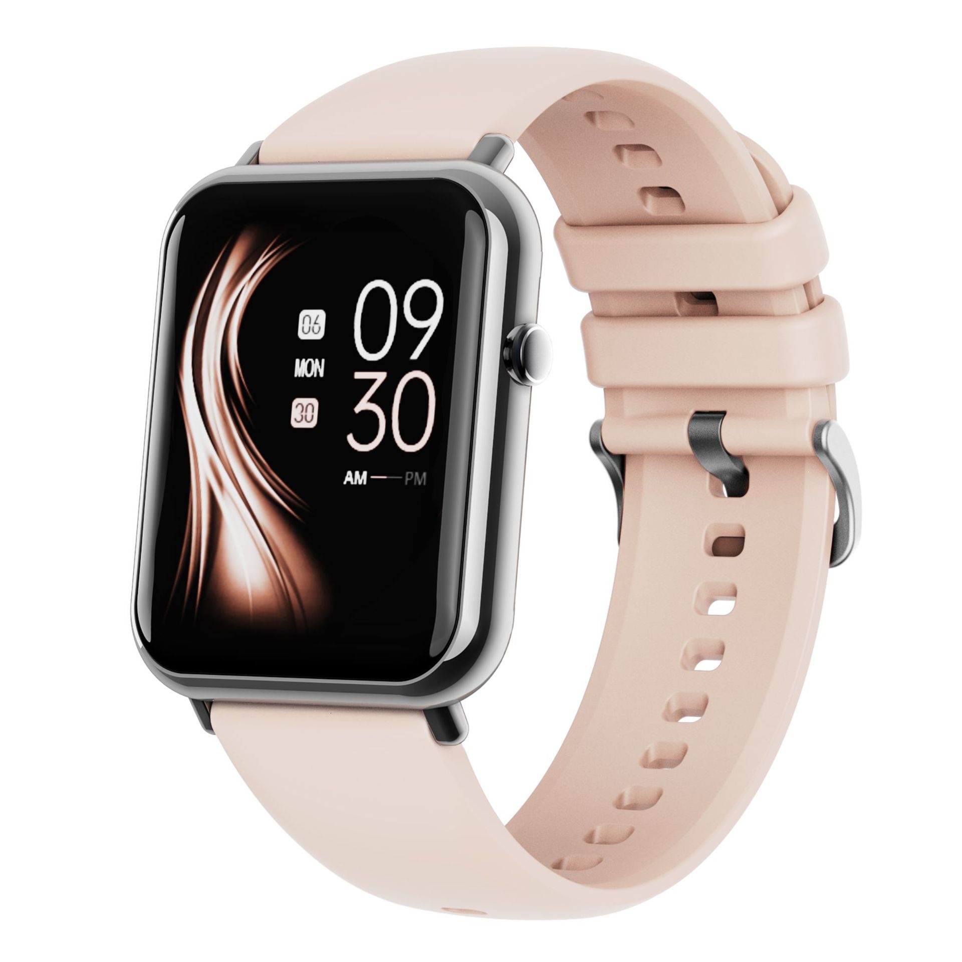 Q19 Smartwatch, Metallmodell, quadratisch, Herzfrequenz- und Schlafüberwachung, IP68 wasserdicht, Touchscreen, lange Akkulaufzeit_voghion.com