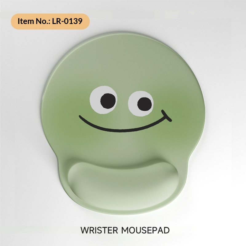 Simpatico poggiapolsi in silicone per computer da ufficio, laptop e tastiera._voghion.com