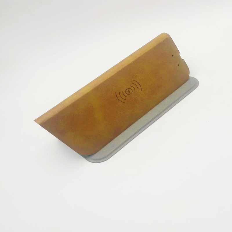 Kabellose, komfortable Mausauflage mit Handschutz, 15-W-Schnellladefunktion, Lederpad, 70 % Rabatt, multifunktionaler Korkständer_voghion.com