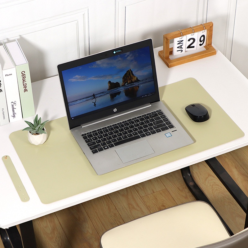 Dirty-resistant Leather Mouse Extra-large Computer Waterproof Writing Desk Table Gaming Keyboard Pad_voghion.com