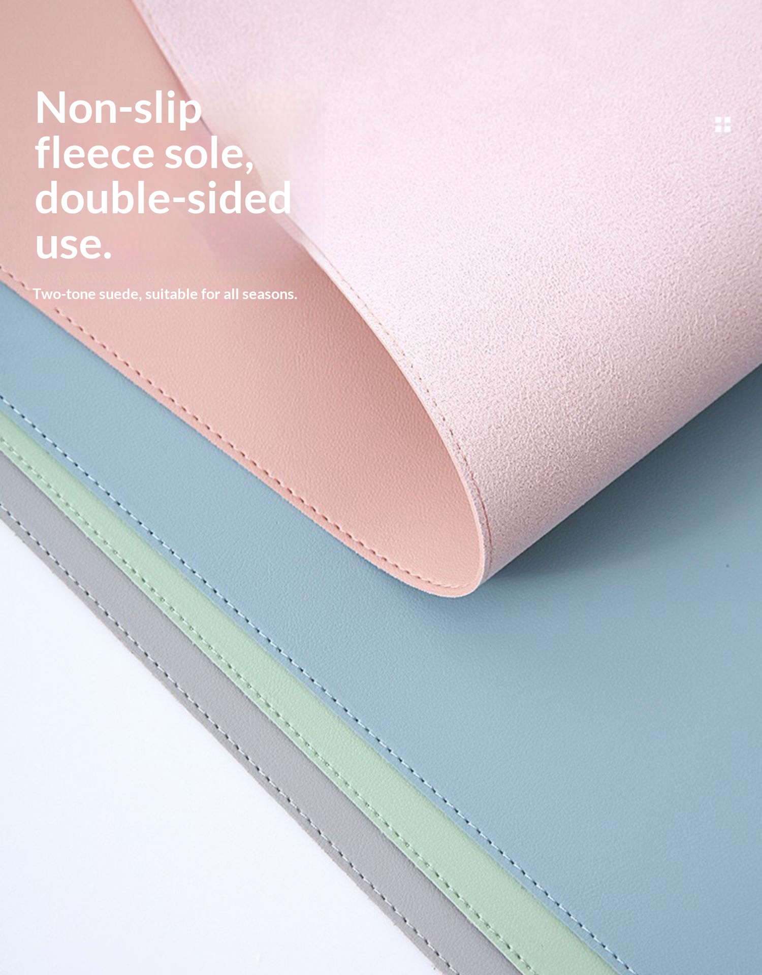 Ekstra Büyük Boy Deri Fare Masası Bilgisayar Klavye Masaüstü Matı Ofis Yazı Pedi Desen Baskılı Logo Toptan Satış_voghion.com