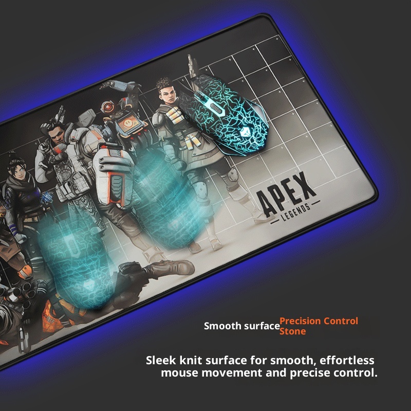 Large Office Desk Pad For Computer Keyboard And Mouse Mat_voghion.com