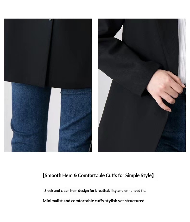 Women's Slim Fit Blazer - Stylish Lightweight Casual Jacket_voghion.com