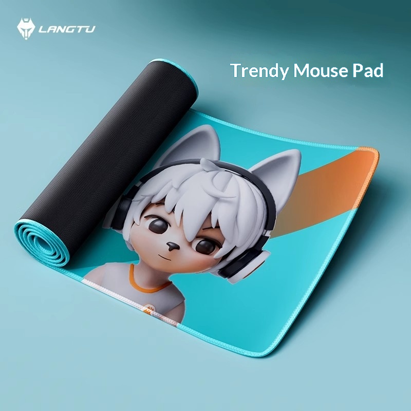 Langtu Mouse Manufacturer In Stock Leather Large And Small Pads Office Computer Keyboard Writing Desk Pad_voghion.com