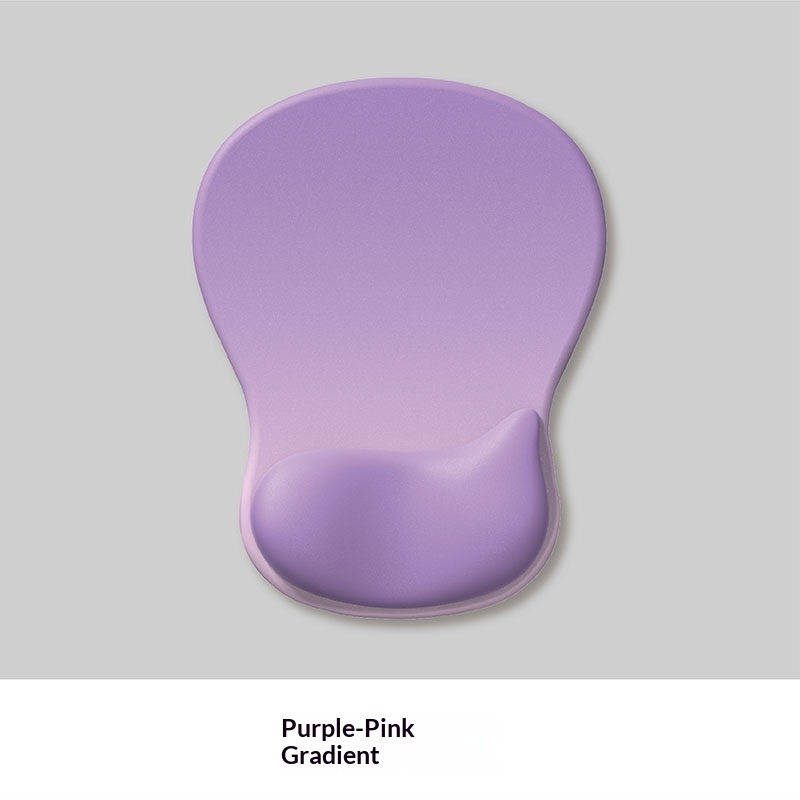 Repose-poignet en silicone, dégradé, simple, épais, antidérapant, ergonomique, tapis de souris pour ordinateur_voghion.com