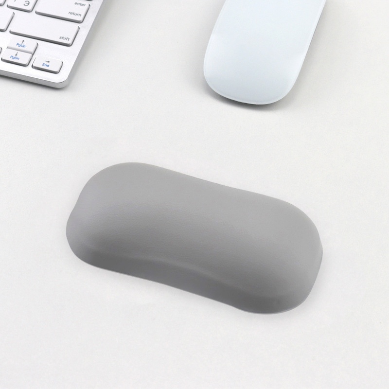 Pillow Silicone Mouse Hand Rest Comfortable Leather Keyboard Pad Anti-Slip Wrist_voghion.com
