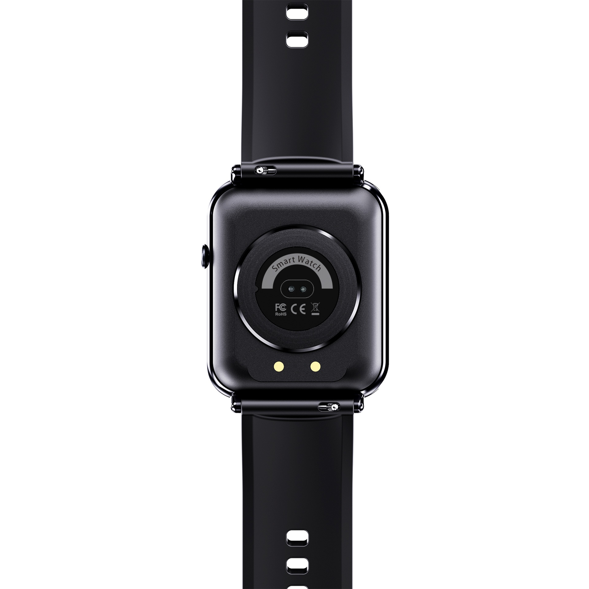 Smartwatch Eckig Fitness Tracker Mit Herzfrequenzmessung Ip68_voghion.com