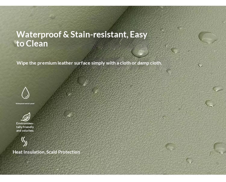 Ekstra Büyük Boy Deri Fare Altlığı, Bilgisayar Isı Yalıtımı, Yemek Masası, Çalışma Masası, Yazı Masası, Kitap Masaüstü Matı_voghion.com