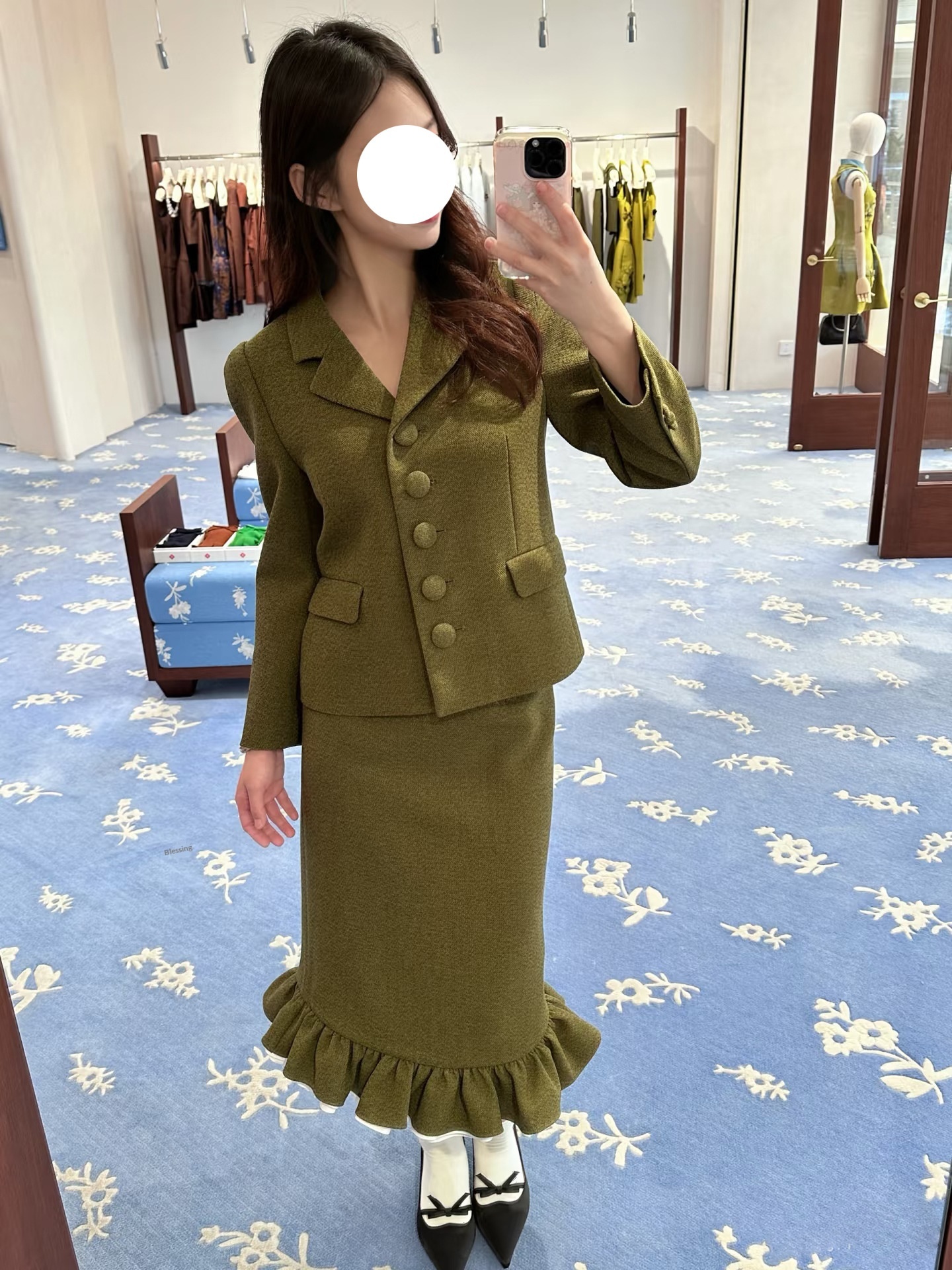 Damen Blazer Für Den Herbst Und Winter Aus Edlem Wollstoff_voghion.com