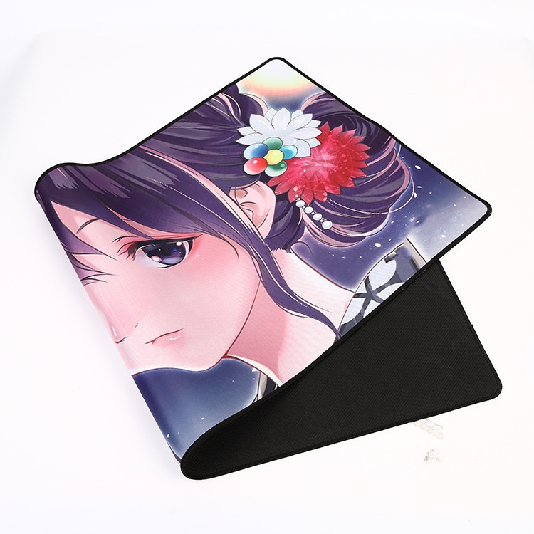 Tapis de souris 3D publicitaire pour jeux vidéo, tapis en caoutchouc cousu avec précision, personnalisable_voghion.com