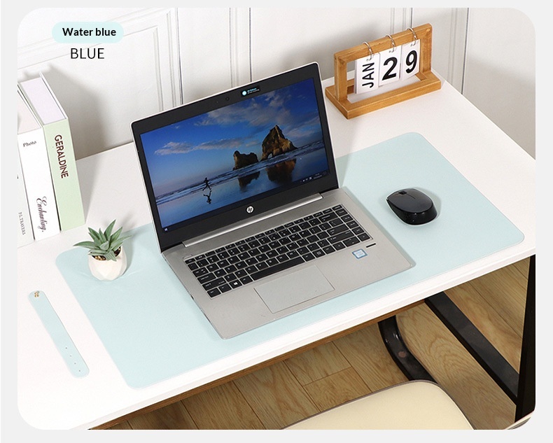 Dirty-resistant Leather Mouse Extra-large Computer Waterproof Writing Desk Table Gaming Keyboard Pad_voghion.com