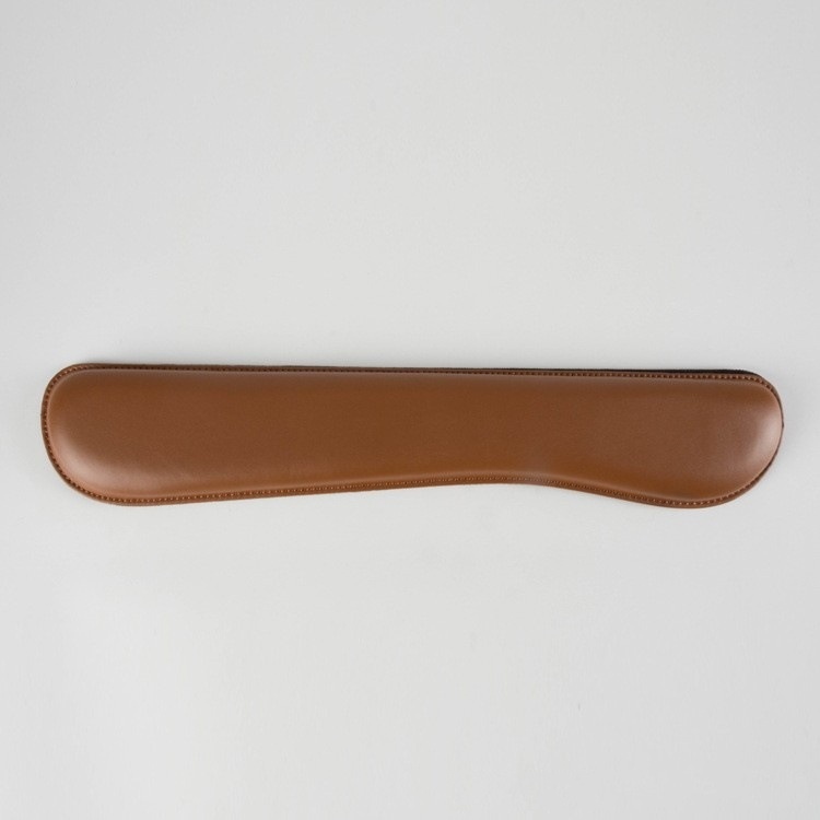 High-End PU Leather Soft Surface Keyboard Rest Computer Wrist Gaming Mouse Pad_voghion.com