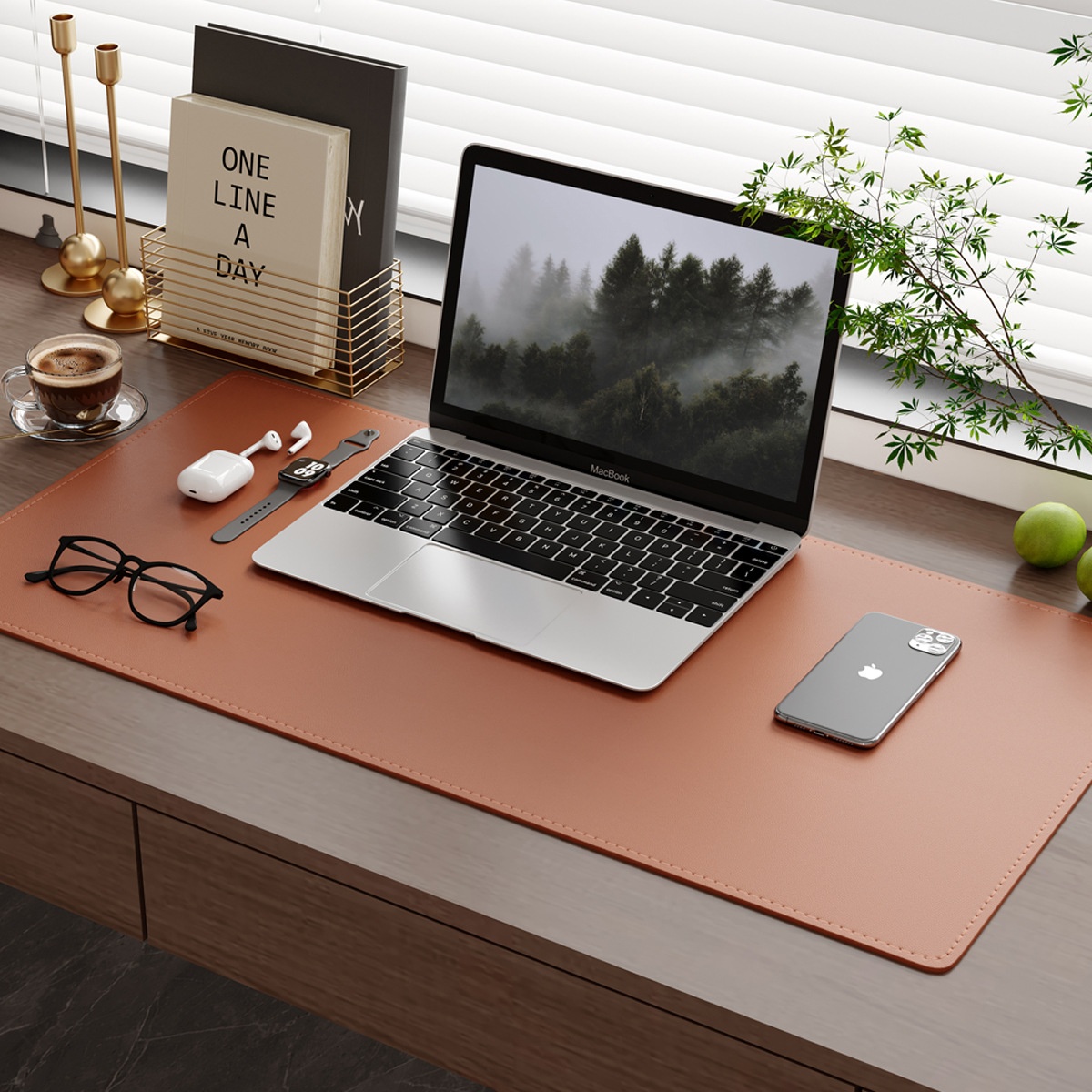 Tappetino da scrivania extra large in pelle impermeabile per laptop e ufficio, ideale per mouse e auto, tappetino da gioco._voghion.com