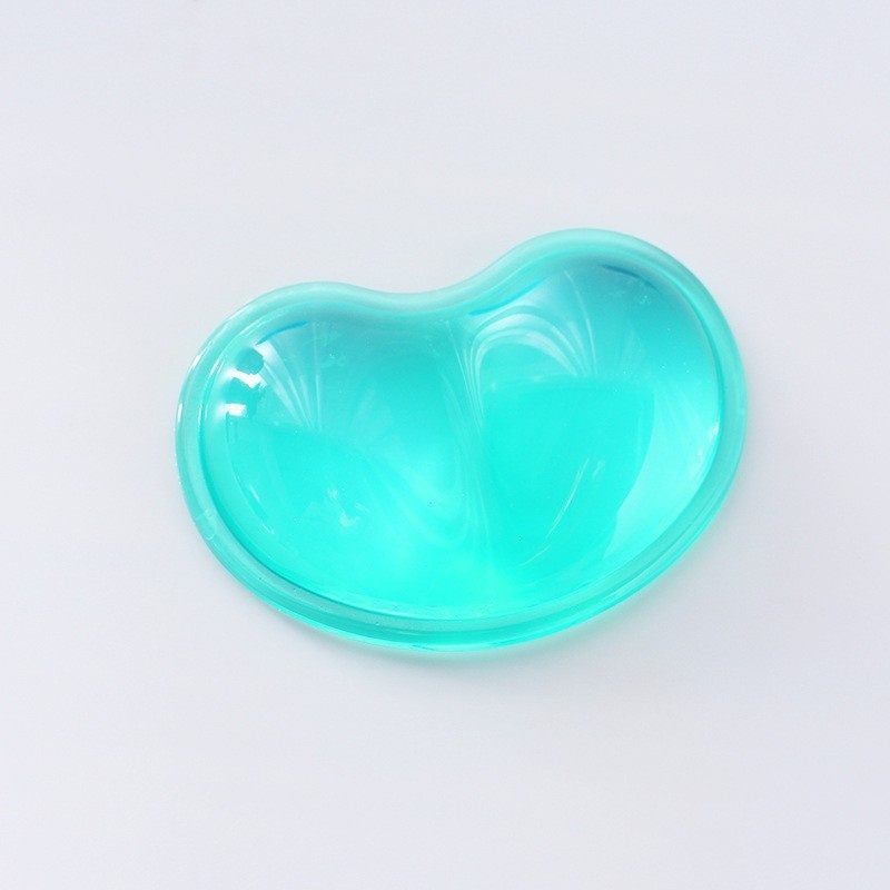 Crystal Silicone Mouse Pad Support For Women Computer Keyboard Wrist Rest Cooling Sweatproof Dirt-resistant Soft Gel_voghion.com