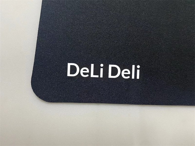 Tappetino per computer Deli Mouse per gaming competitivo, ufficio, liscio, resistente, antiscivolo e spesso, 250*200*3mm, nero_voghion.com