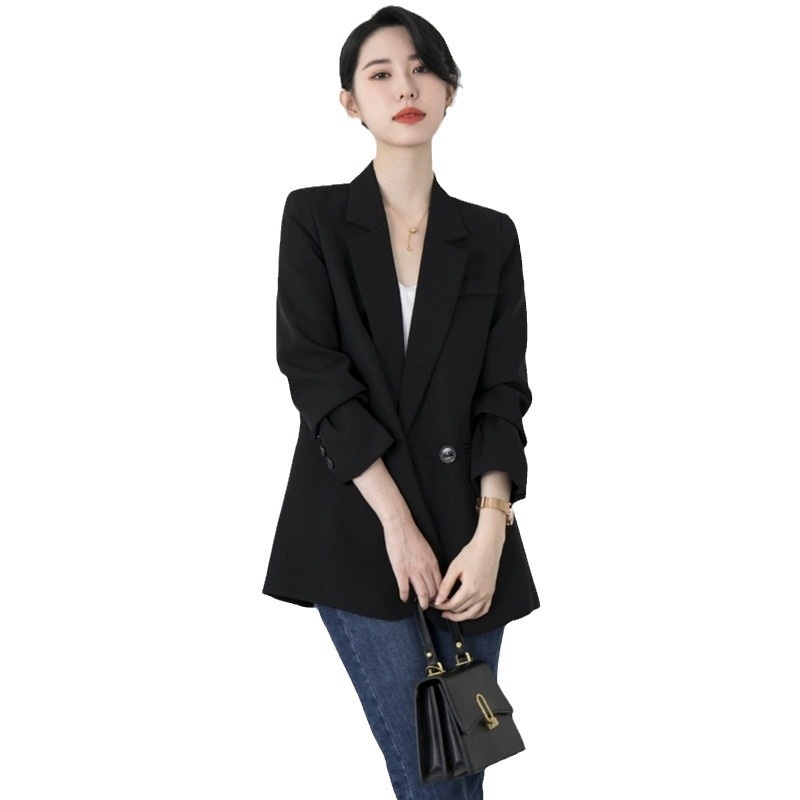 Women's New Fashion Casual Blazer, Loose And Trendy, Versatile, Slimming, Korean Style, Slim Fit_voghion.com