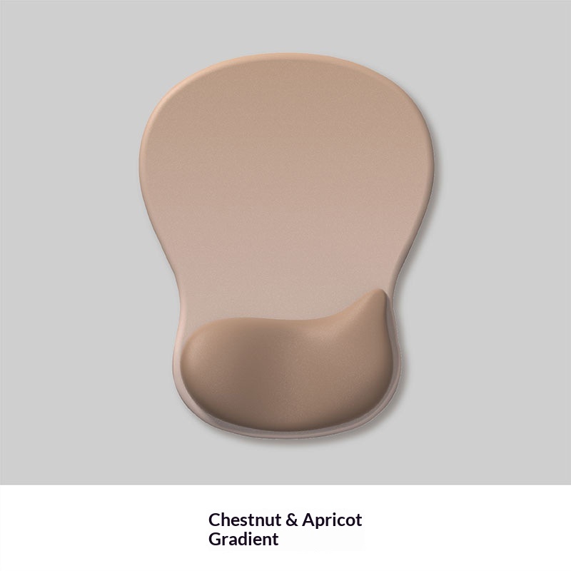 Repose-poignet en silicone, dégradé, simple, épais, antidérapant, ergonomique, tapis de souris pour ordinateur_voghion.com