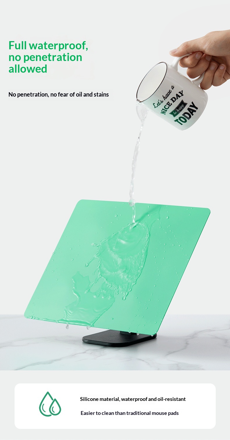Tappetino per mouse liquido in silicone antiscivolo da ufficio_voghion.com